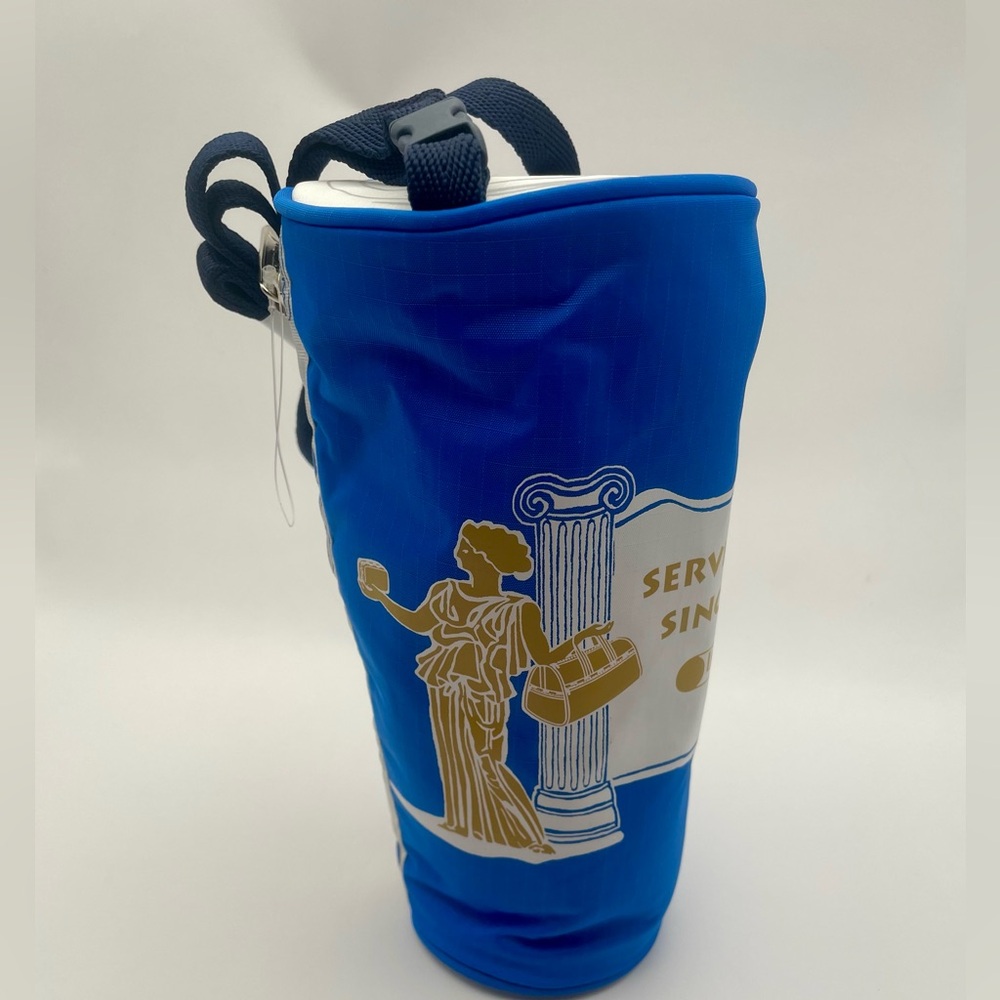 New LeSportsac Goddess Afternoon Tea Cup Bag New York NY Coffe Cup Bag Rare - Picture 2 of 5